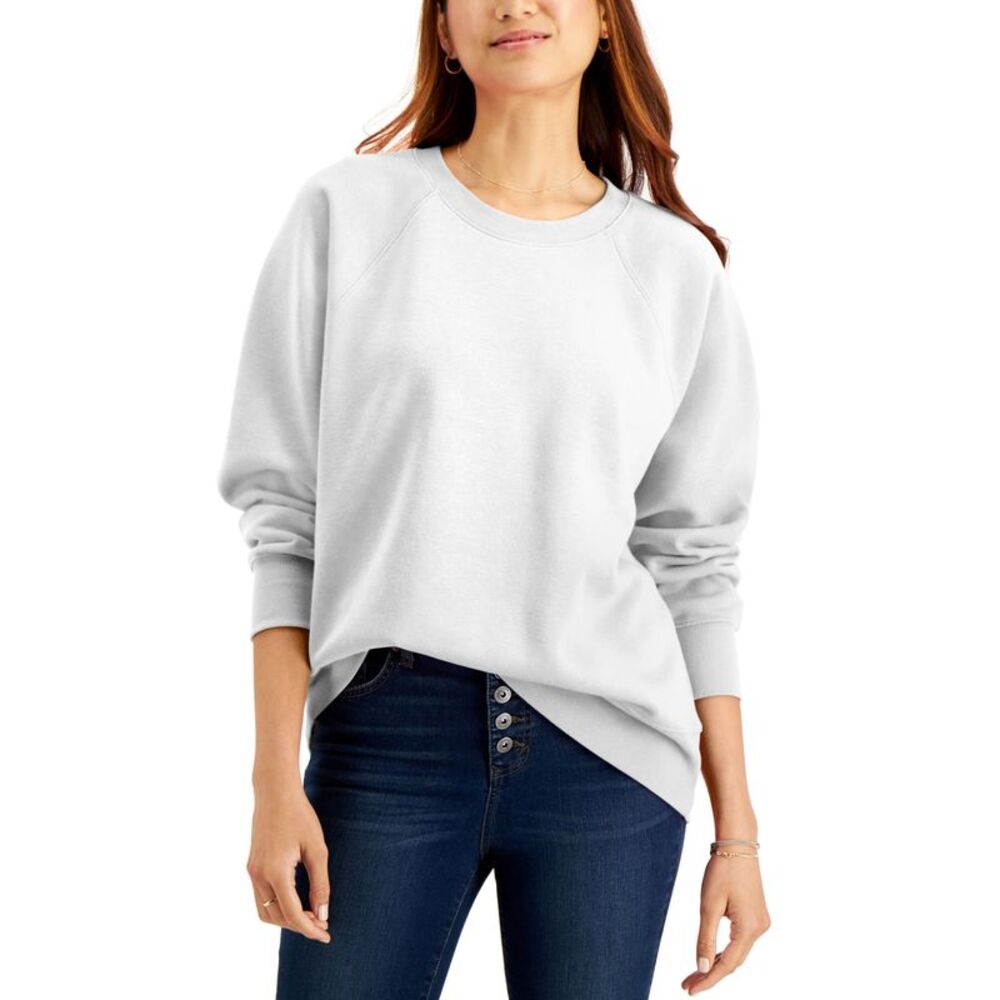Style & Co Raglan Sleeve Sweatshirt